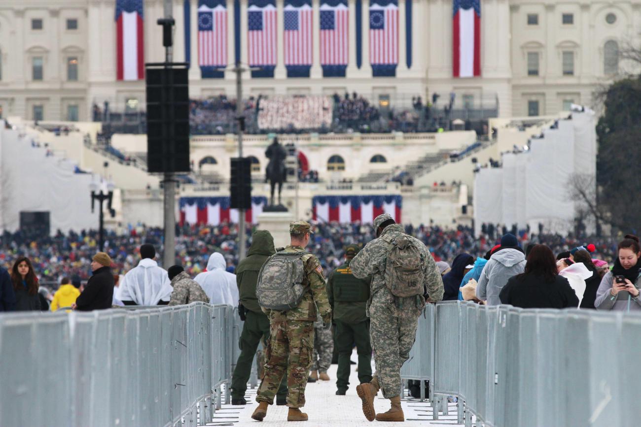 Guard to Support Inauguration with 7,800 Personnel National Guard